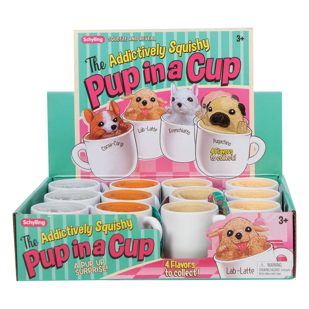 Pup in a Cup Anti-Stress-Figuren Display (12) Image 1