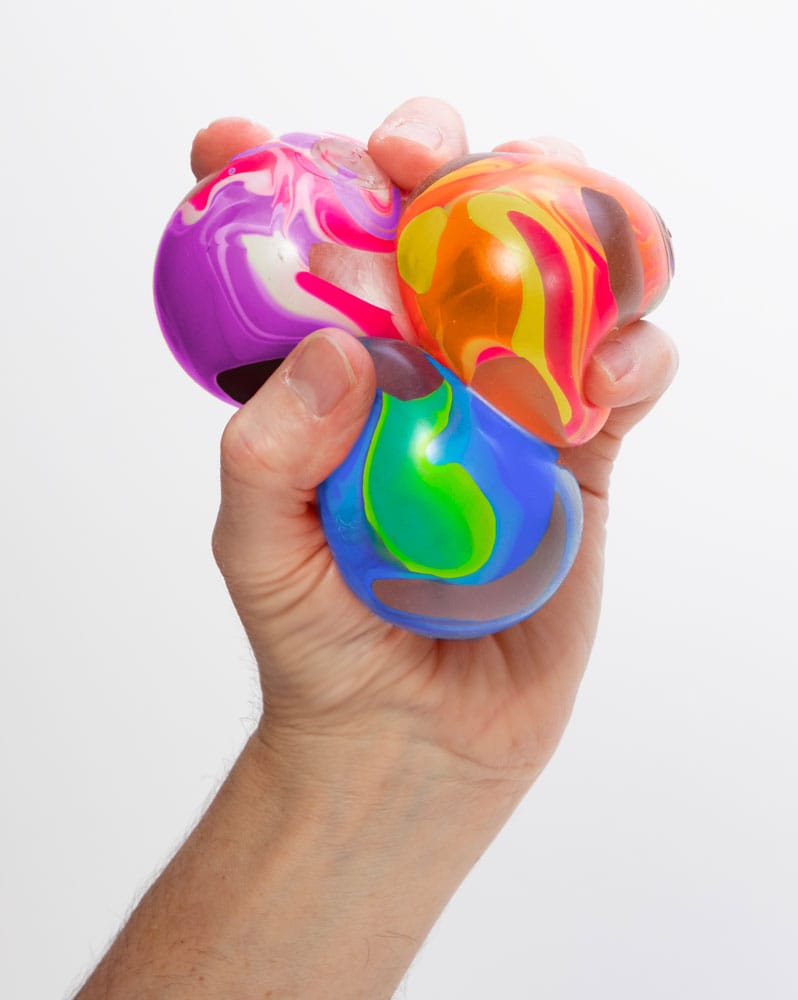 NeeDoh Anti-Stress-Figuren Marbleez Ball 7 cm Display (12) Image 7