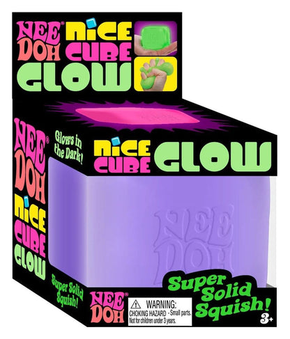 NeeDoh Anti-Stress-Ball Nice Cube Glow (Glow in the Dark) 5 cm Sortiment (12) Image 4