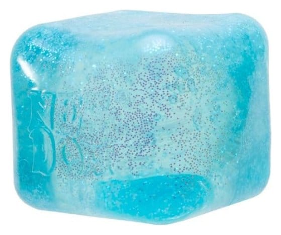NeeDoh Anti-Stress-Ball Nice Cube Glitter & Glow 5 cm Sortiment (12) Image 4