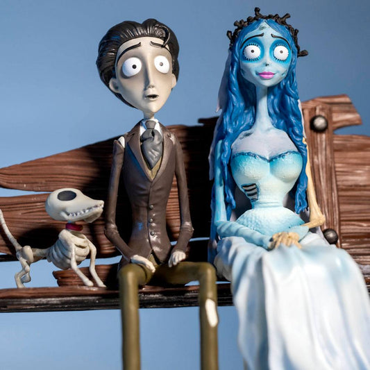 Corpse Bride PVC Statue Zero Time to Rest Image 2