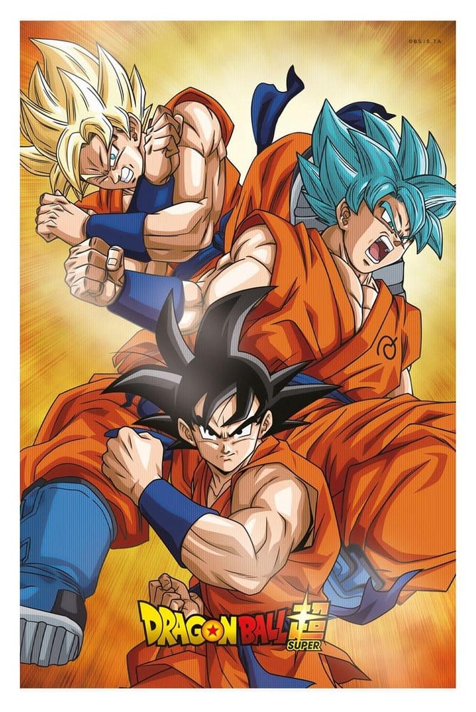 Dragon Ball Super 3D Poster Champa Goku 38 x 58 cm Image 1