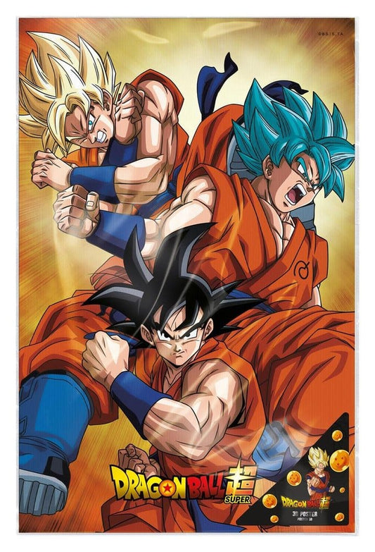 Dragon Ball Super 3D Poster Champa Goku 38 x 58 cm Image 2