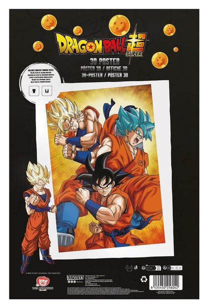 Dragon Ball Super 3D Poster Champa Goku 38 x 58 cm Image 3