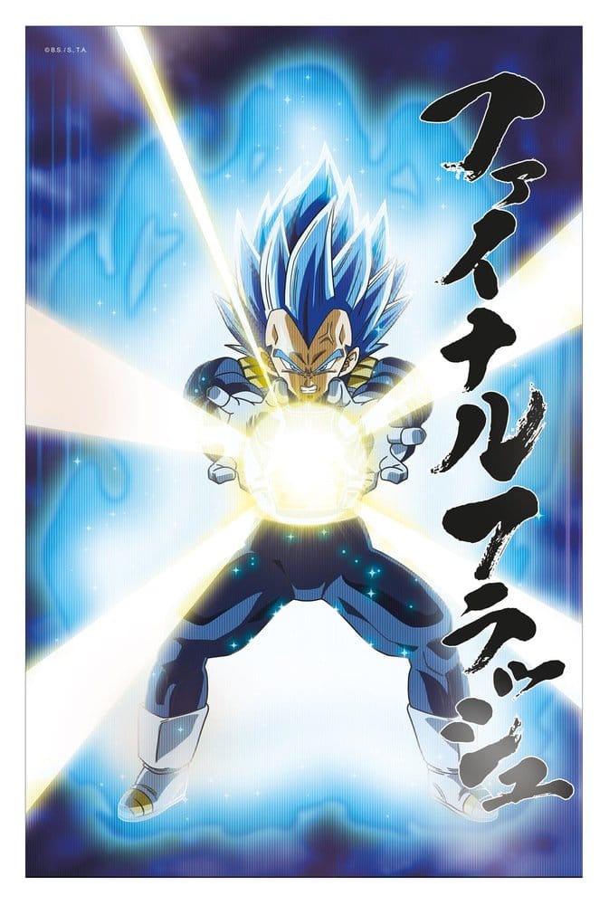 Dragon Ball Super 3D Poster Survival Vegeta 38 x 58 cm Image 1