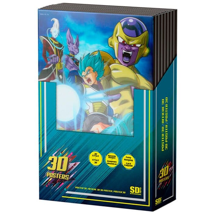 Dragon Ball 3D Poster Dragon Ball & Dragon Ball Super 38 x 58 cm Display (14) Image