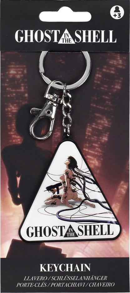 Ghost in the Shell Metall-Schlüsselanhänger Ruhende Motoko 14 cm Image 2