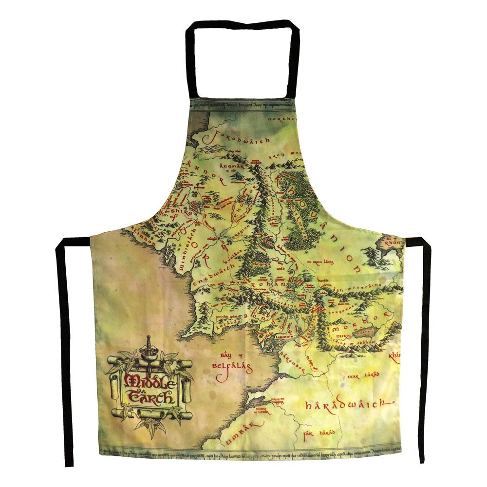 Herr der Ringe Kochschürze The Middle Earth Map Image