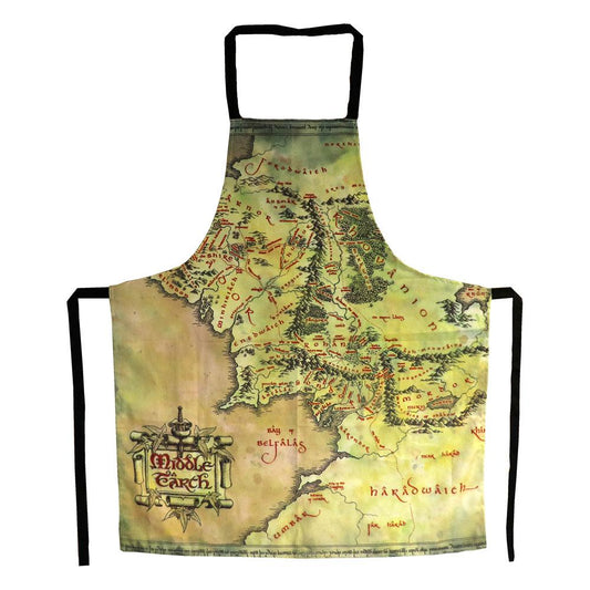 Herr der Ringe Kochschürze The Middle Earth Map Image