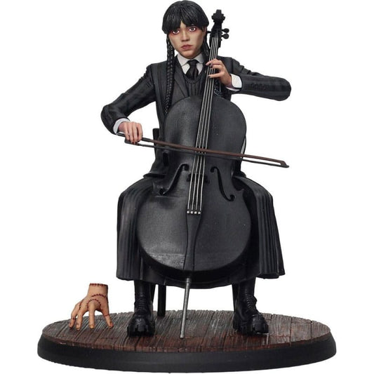 Wednesday PVC Figur Wednesday Cello 20 cm Image 1