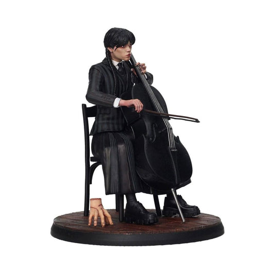Wednesday PVC Figur Wednesday Cello 20 cm Image 2