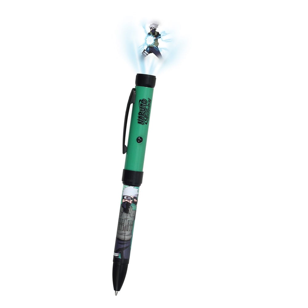 Naruto Shippuden Kugelschreiber mit Licht-Projektor Kakashi Image 1
