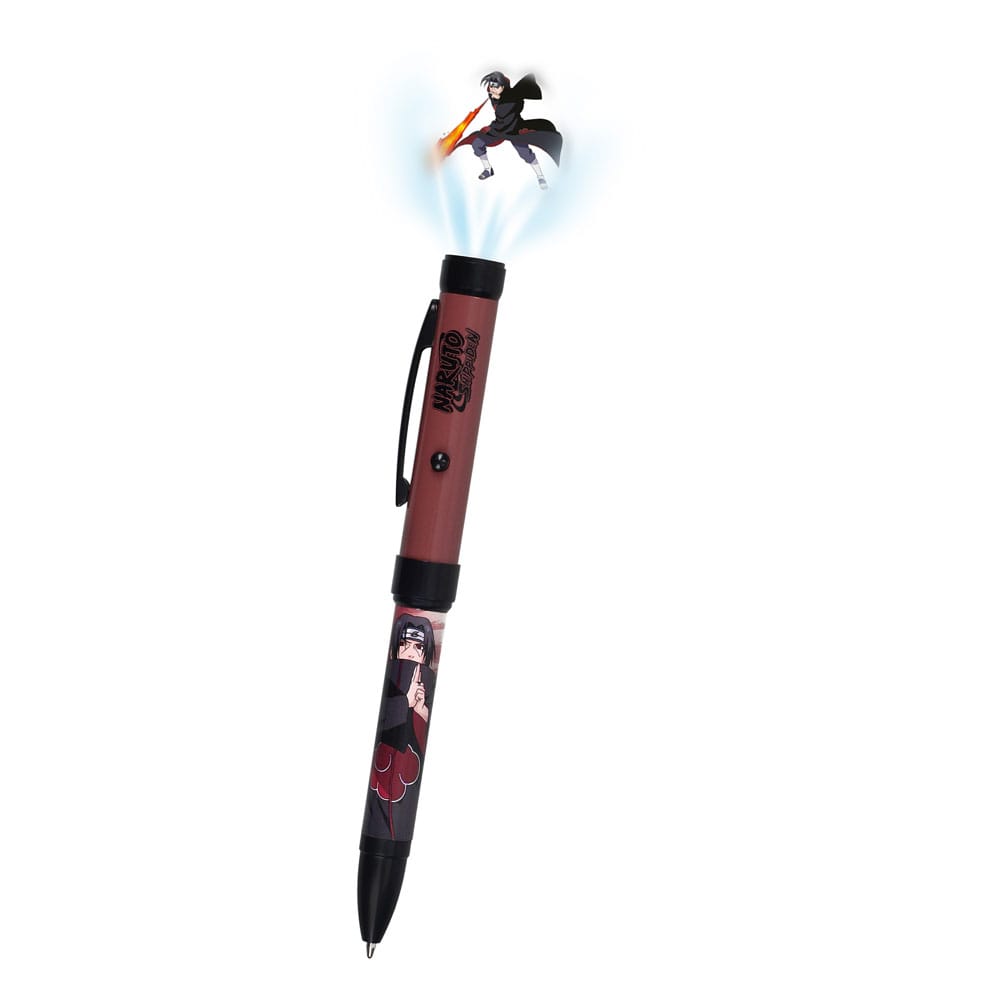 Naruto Shippuden Kugelschreiber mit Licht-Projektor Itachi Image 1