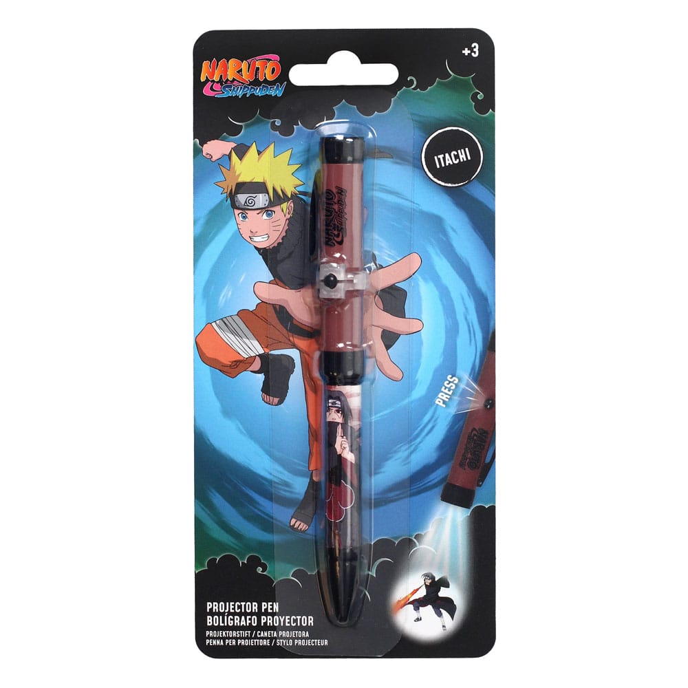 Naruto Shippuden Kugelschreiber mit Licht-Projektor Itachi Image 5