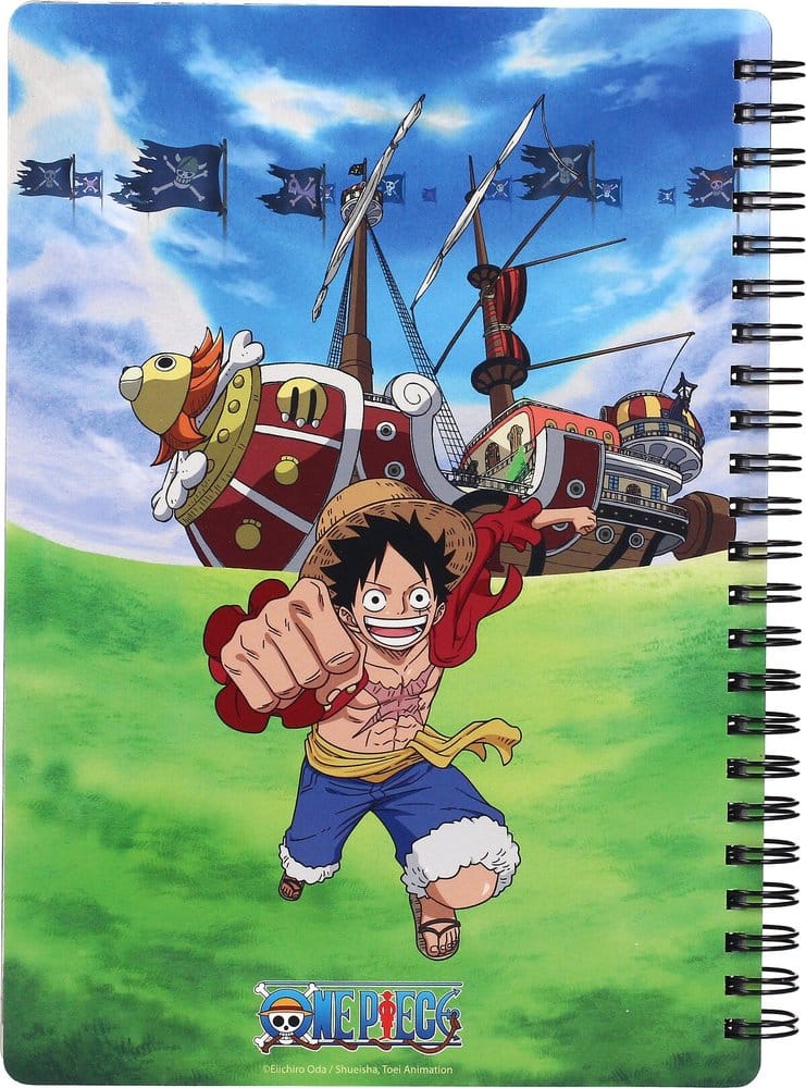 One Piece 3D-Effekt-Notizbuch Group 5 21 x 15 cm Image 2