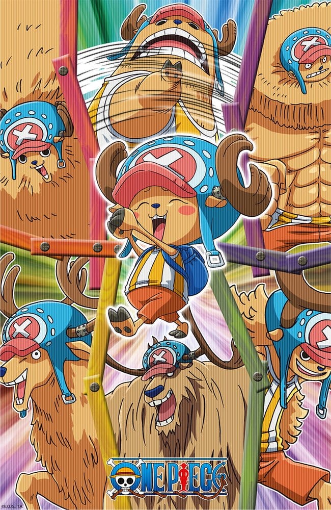 One Piece 3D Poster Chopper 38 x 58 cm Image 1