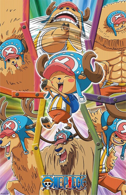 One Piece 3D Poster Chopper 38 x 58 cm Image 1