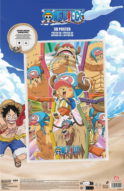 One Piece 3D Poster Chopper 38 x 58 cm Image 4