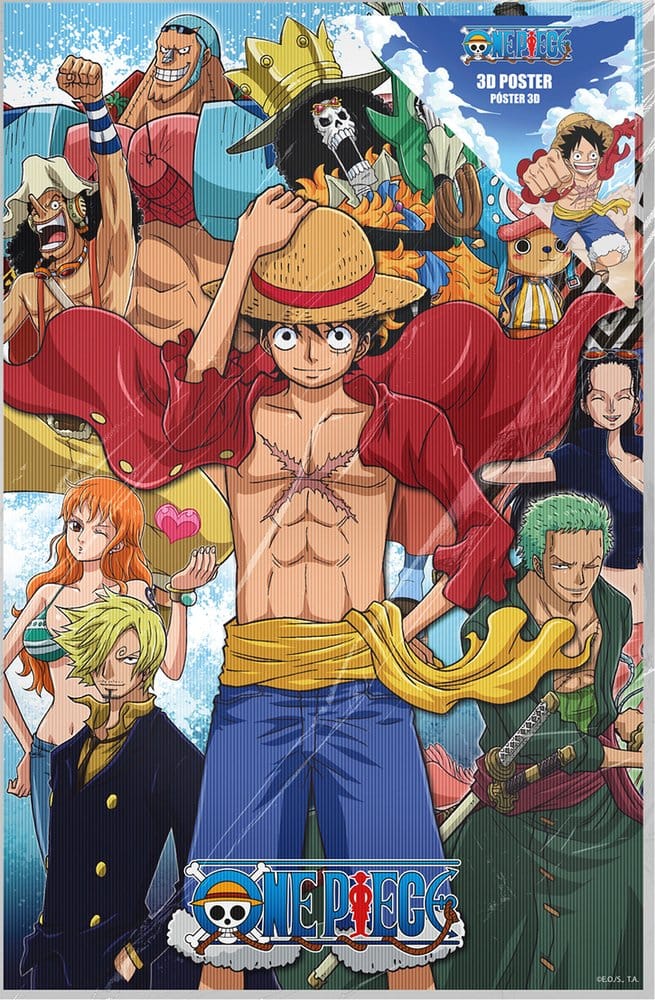 One Piece 3D Poster Group Fishman Island 38 x 58 cm Image 3