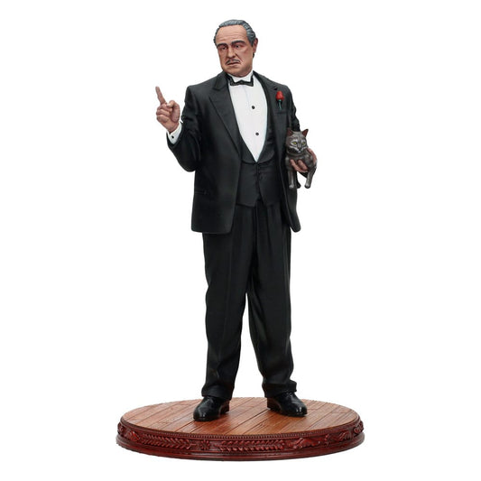 Der Pate Movie Icons PVC Statue Don Vito Corleone The Offer 20 cm Image 1