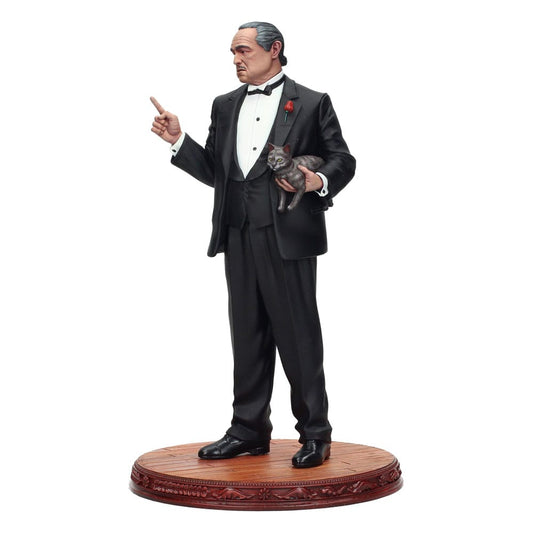 Der Pate Movie Icons PVC Statue Don Vito Corleone The Offer 20 cm Image 2