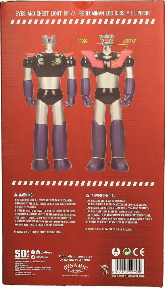Mazinger Z PVC Statue mit Sound Mazinger Z 30 cm Image 5