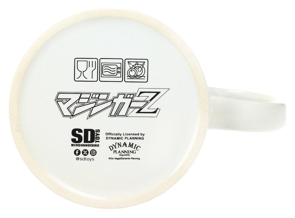 Mazinger Z Tasse Red Logo Image 6