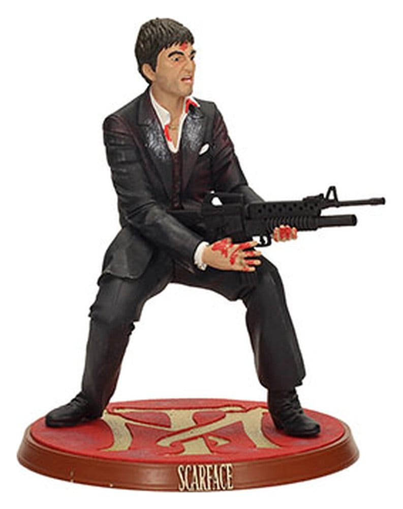 Scarface PVC Figur Tony Montana Deluxe Version 18 cm Image