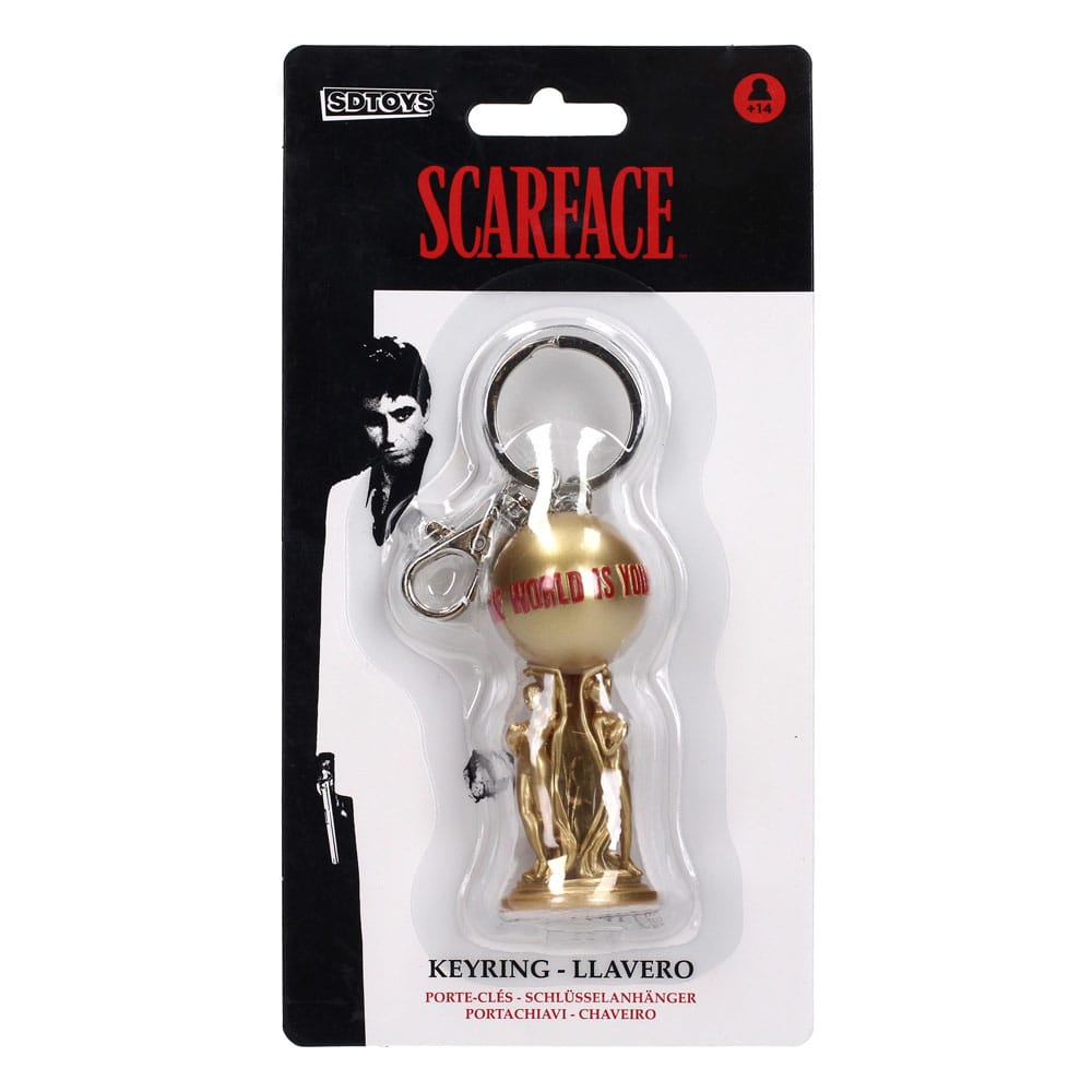 Scarface Schlüsselanhänger The World is Yours 2 cm Image 4