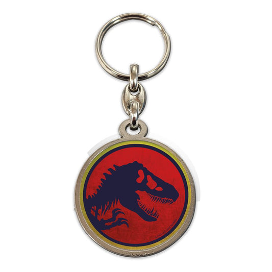 Jurassic Park Metall-Schlüsselanhänger Logo 7 cm Image