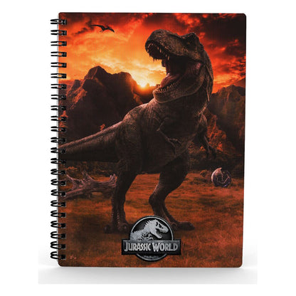Jurassic World Notizbuch mit 3D-Effekt Into The Wild Image 1
