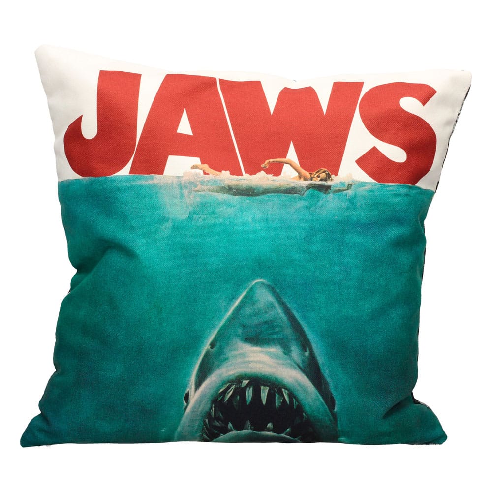 Jaws Kissen Poster Collage 45 cm Image 1