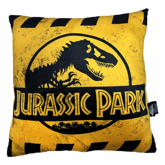 Jurassic Park Kissen Caution Logo 45 cm Image