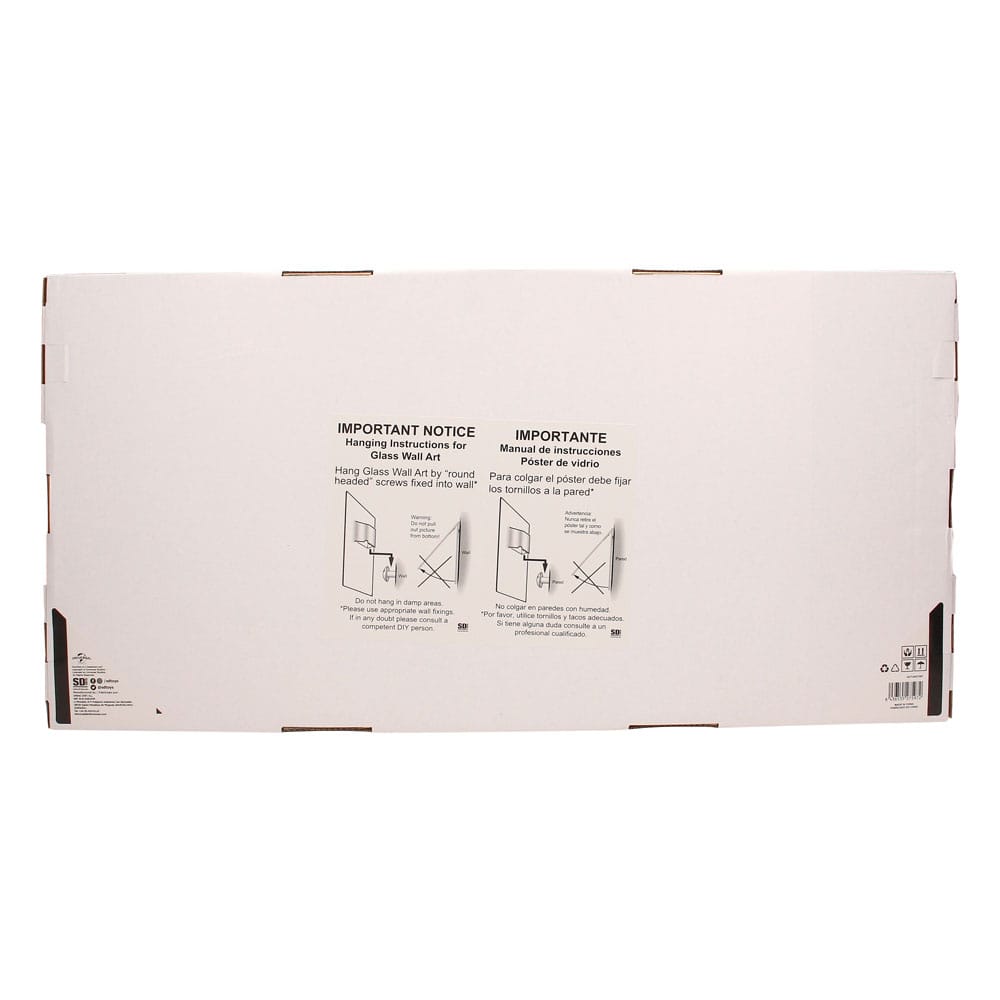 Scarface Glasposter The World Is Yours (Grey Background) 60 x 30 cm Image 7