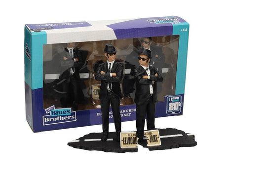 Blues Brothers Movie Icons Statuen Doppelpack Jake & Elwood 18 cm Image 1