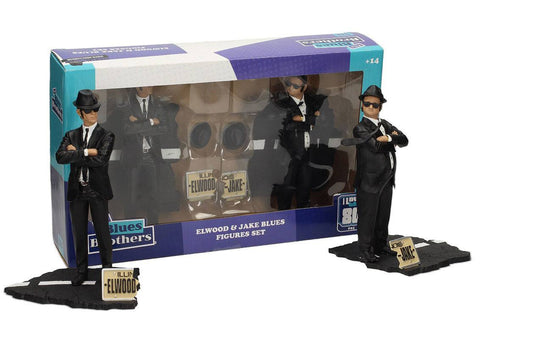 Blues Brothers Movie Icons Statuen Doppelpack Jake & Elwood 18 cm Image 2