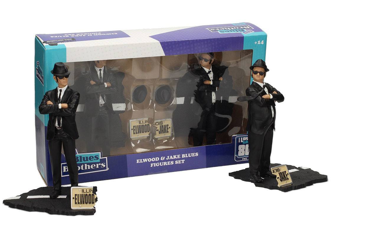 Blues Brothers Movie Icons Statuen Doppelpack Jake & Elwood 18 cm Image 2