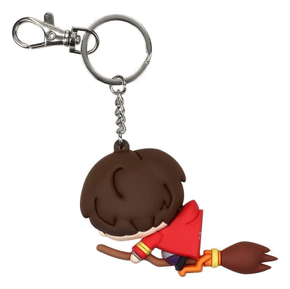 Harry Potter Gummi-Schlüsselanhänger Harry auf Besen 7 cm Image 7