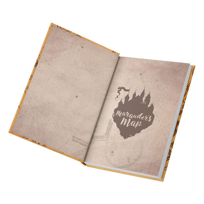 Harry Potter Notizbuch mit Leuchtfunktion Karte des Rumtreibers Image 3