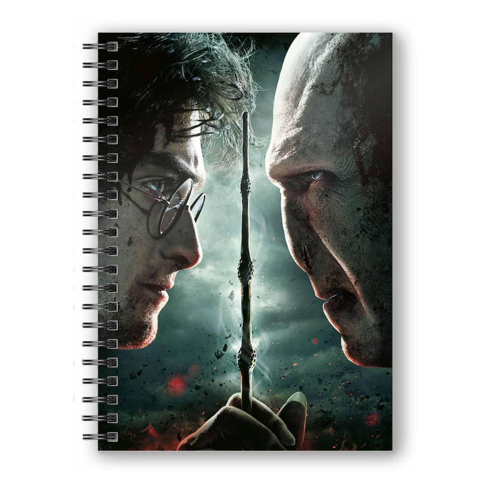 Harry Potter Notizbuch mit 3D-Effekt Harry Potter vs. Voldemort Image