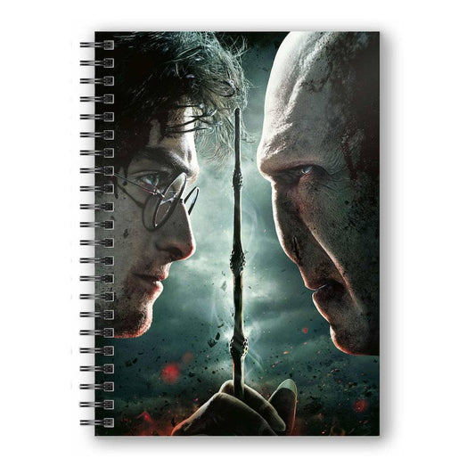 Harry Potter Notizbuch mit 3D-Effekt Harry Potter vs. Voldemort Image