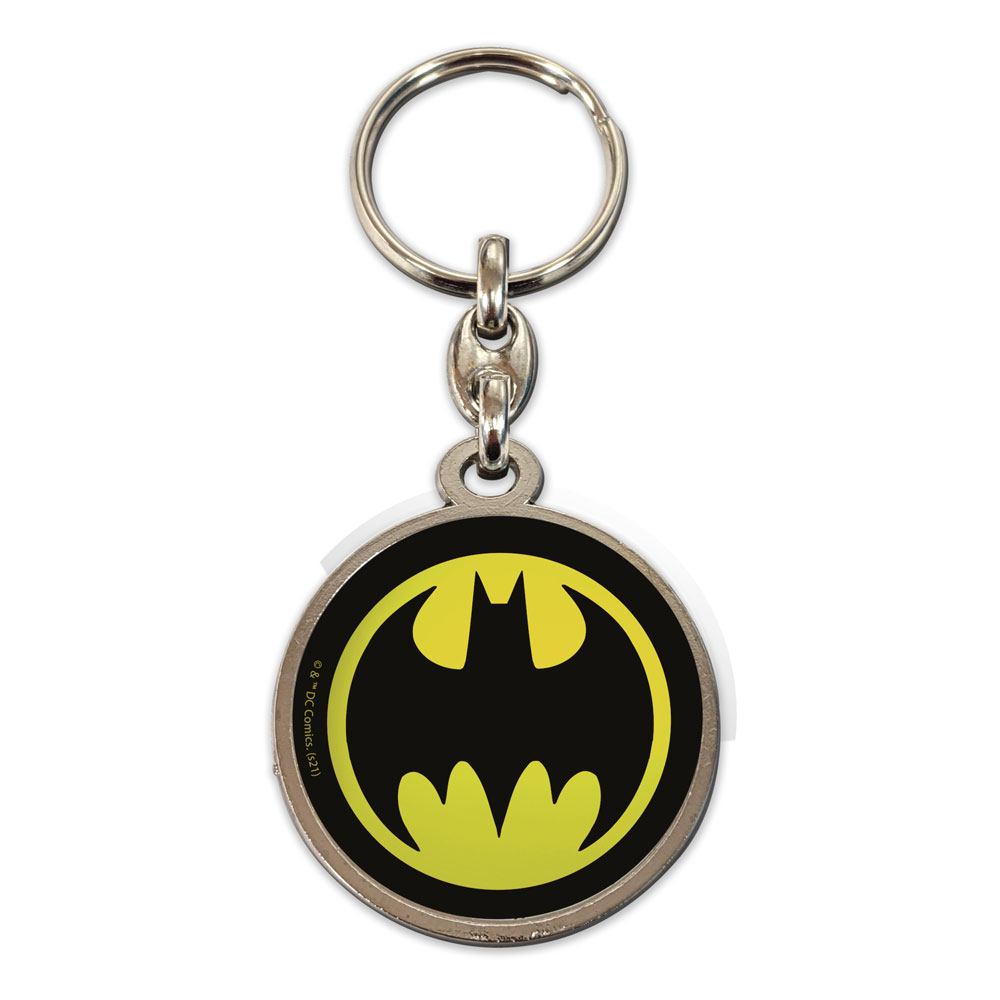 DC Comics Metall-Schlüsselanhänger Batman Logo 7 cm Image