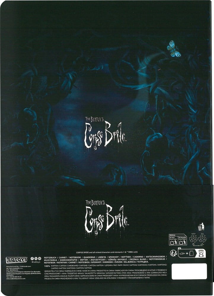 Corpse Bride Softcover Notizbuch Film-Poster 21 cm Image 2
