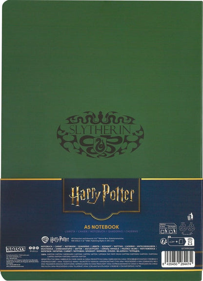 Harry Potter Softcover Notizbuch Slytherin 21 cm Image 3