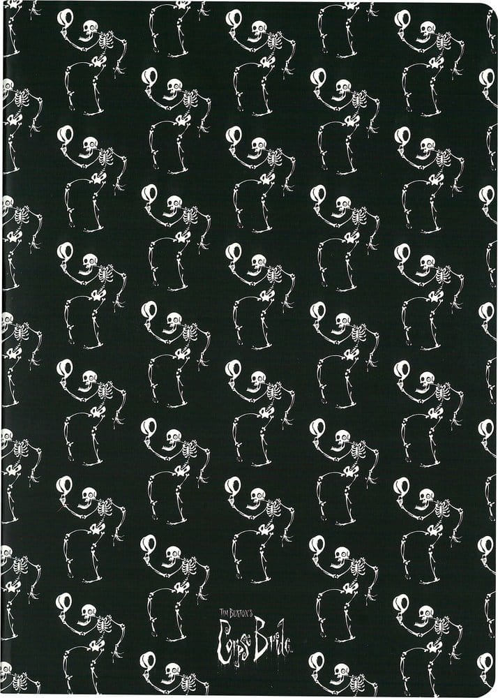 Corpse Bride Softcover Notizbuch Skelett ver. A 21 cm Image 1