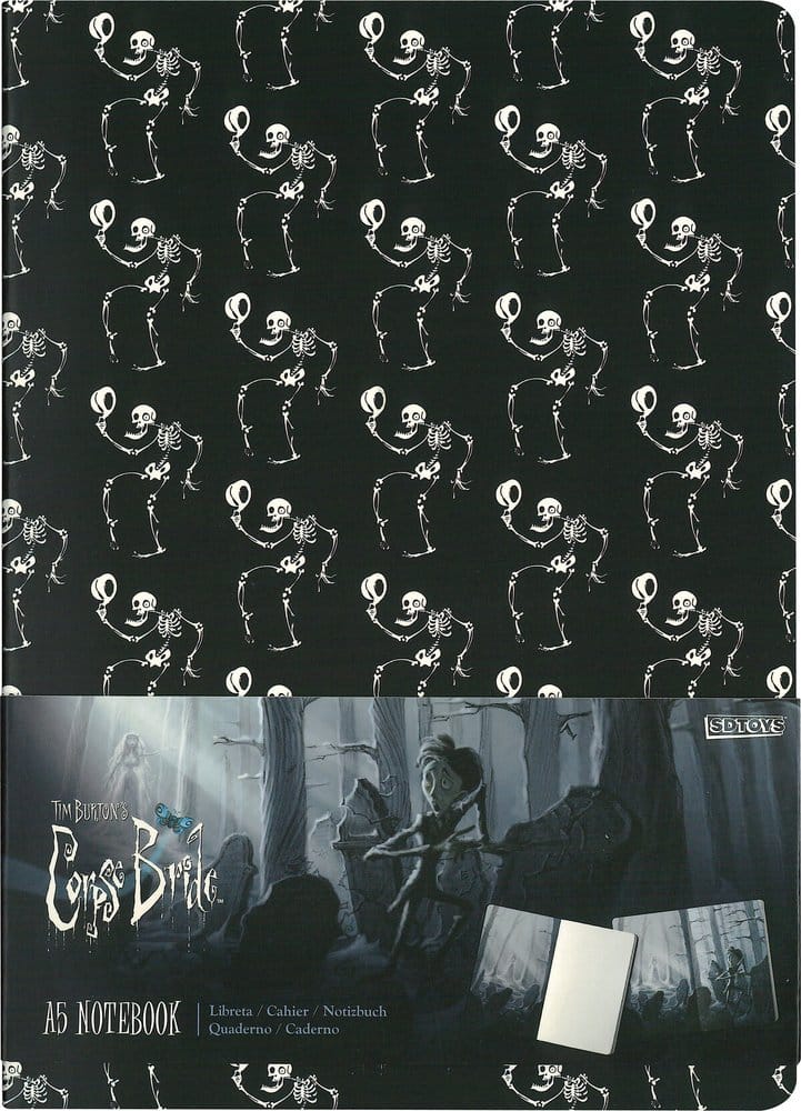 Corpse Bride Softcover Notizbuch Skelett ver. A 21 cm Image 3