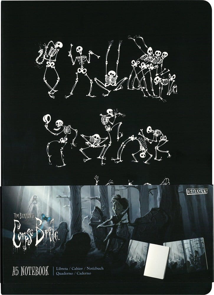 Corpse Bride Softcover Notizbuch Skelett ver. B 21 cm Image 3