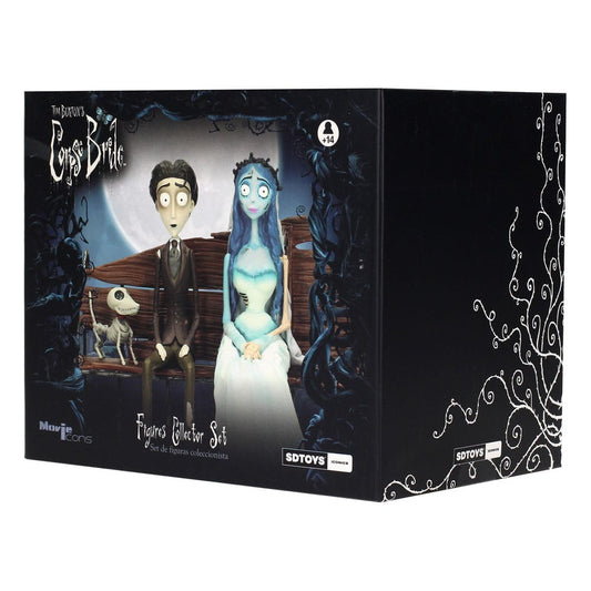 Corpse Bride Geschenkbox Figur & Schlüsselanhänger Victor & Emily Image 1