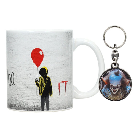 Es Geschenkbox Tasse & Schlüsselanhänger You'll float too Image 2
