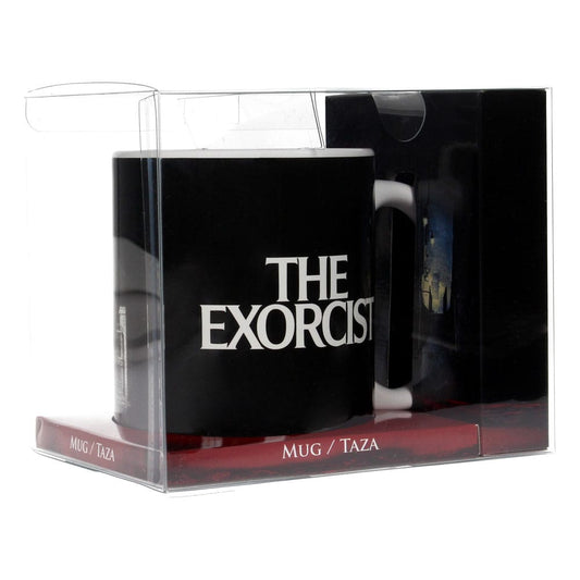 Der Exorzist Geschenkbox Tasse & Schlüsselanhänger Poster Print Black & White Image 1
